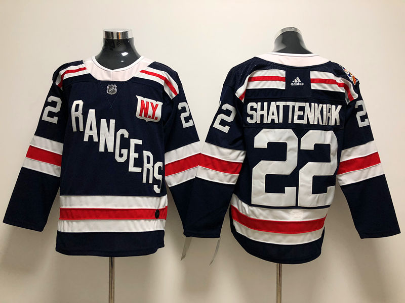 Men's New York Rangers Kevin Shattenkirk #22 Navy Jersey